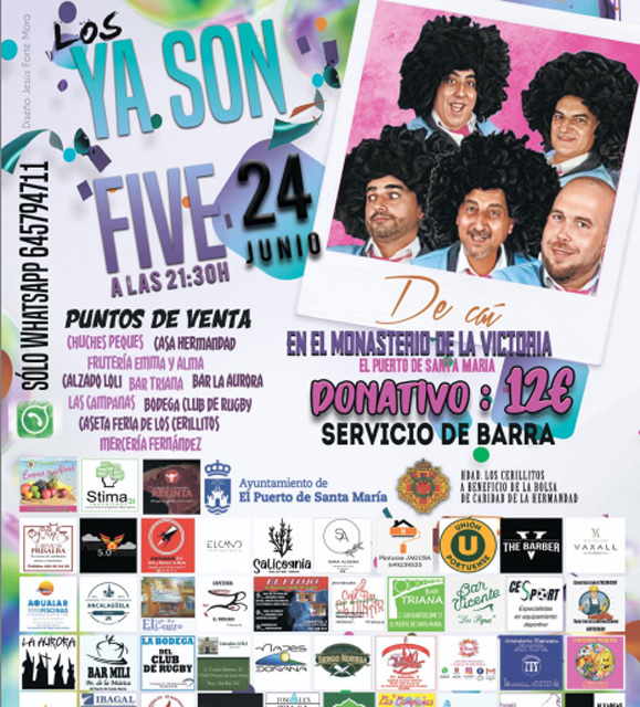 Concierto. Los ya son five de Cai