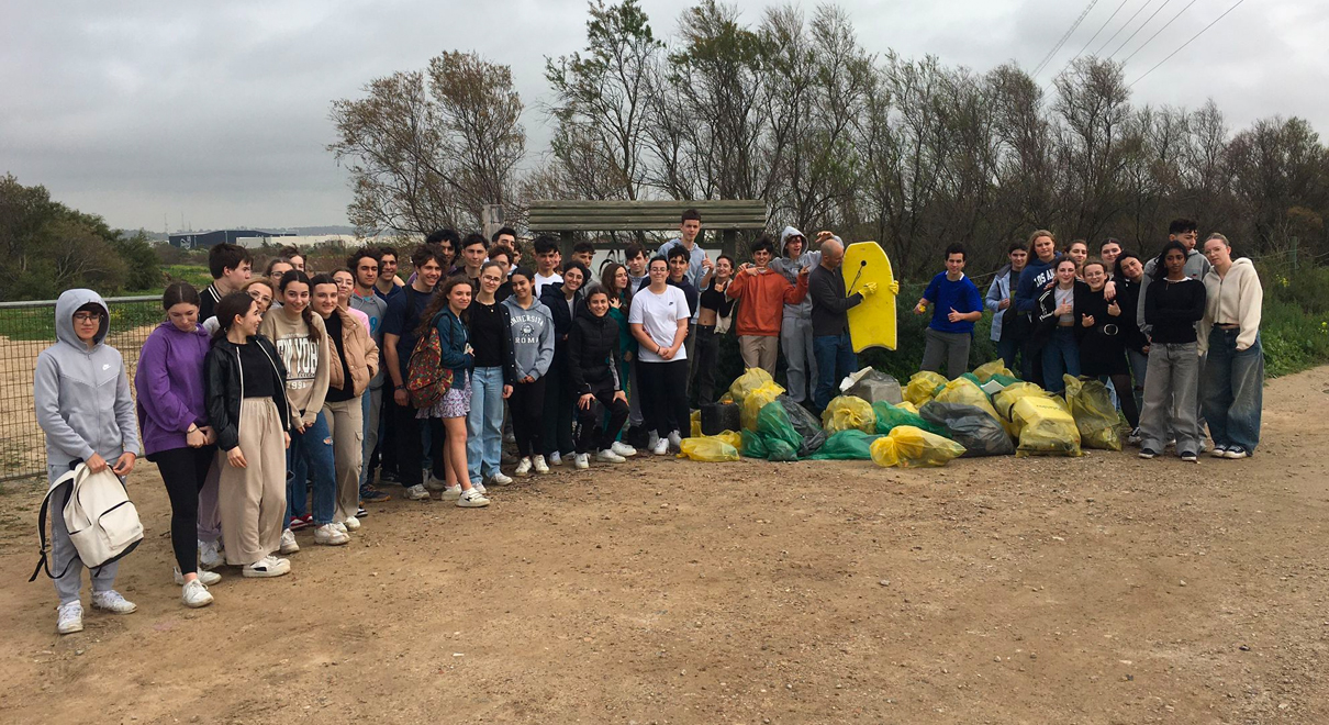 Alumnado del IES José Luis Tejada y del Lycée Beaupré de Francia comparten experiencias sobre desarrollo sostenible y cambio climático