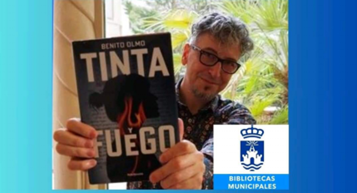 La Biblioteca María Teresa León acoge este miércoles 17 la presentación de la novela de Benito Olmo 'Tinta y fuego'