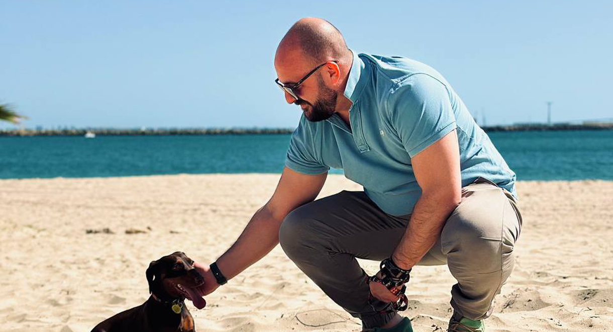 Germán Beardo consigue una playa canina para El Puerto