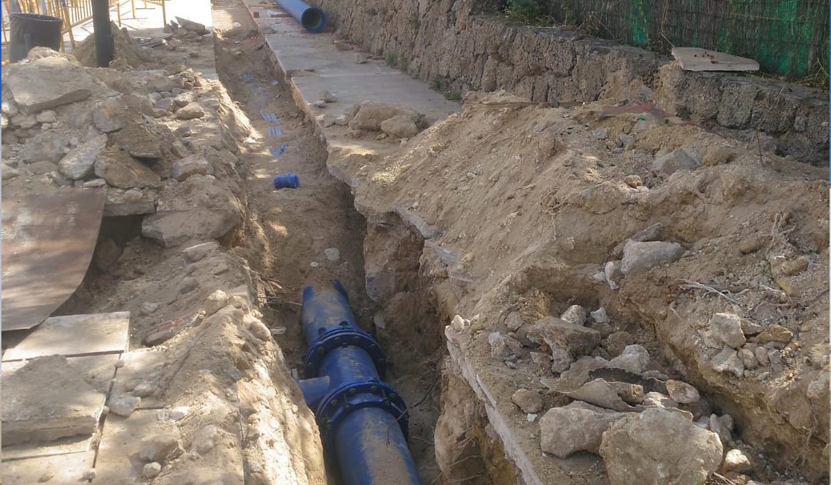 Apemsa lleva a cabo mejoras del abastecimiento en la Avenida Eduardo y Felipe Osborne