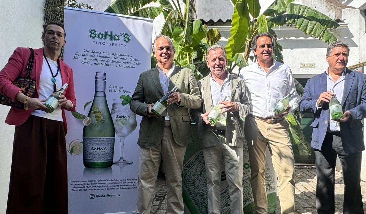SoHo promete hacer ‘marca El Puerto’ gracias a su burbujeante fórmula con base de vino fino