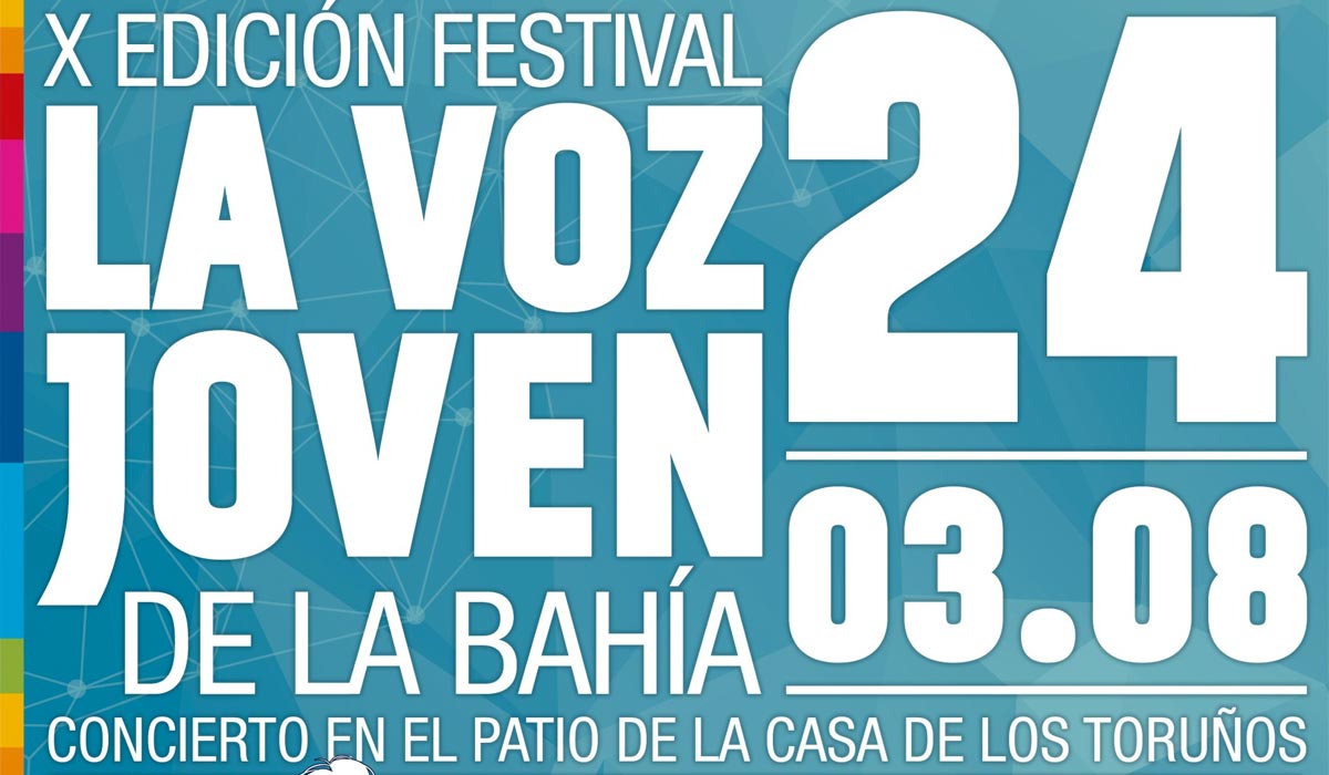 Juventud pone en marcha la X Edición del Festival La Voz Joven de la Bahía, un clásico musical del verano