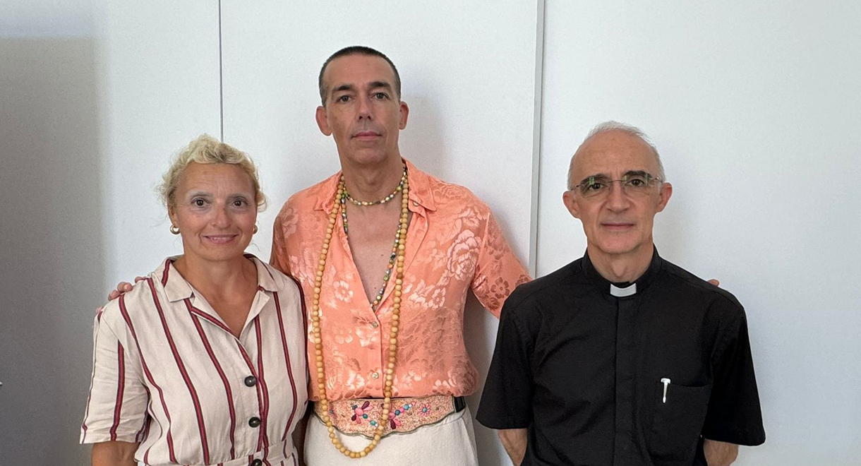 Calleja se reúne con el sacerdote Francisco Miguel Morales para preparar las Fiestas Patronales de San Cristóbal