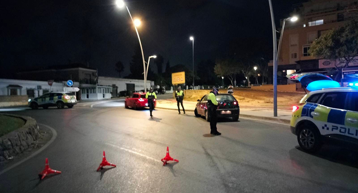 Operativo policial en El Puerto: detienen a conductor con cocaína y material sospechoso en control preventivo