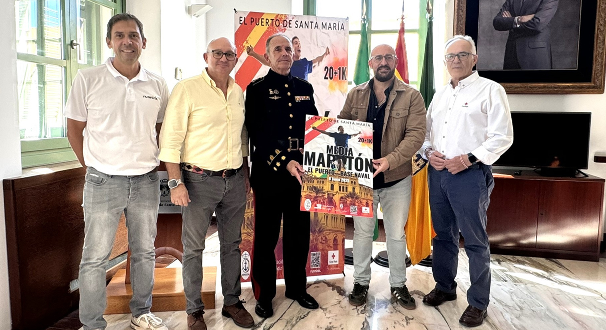 El Puerto acogerá en junio de 2025 su primera Media Maratón, con salida y meta en la Plaza de Toros y un tramo del recorrido por la Base Naval