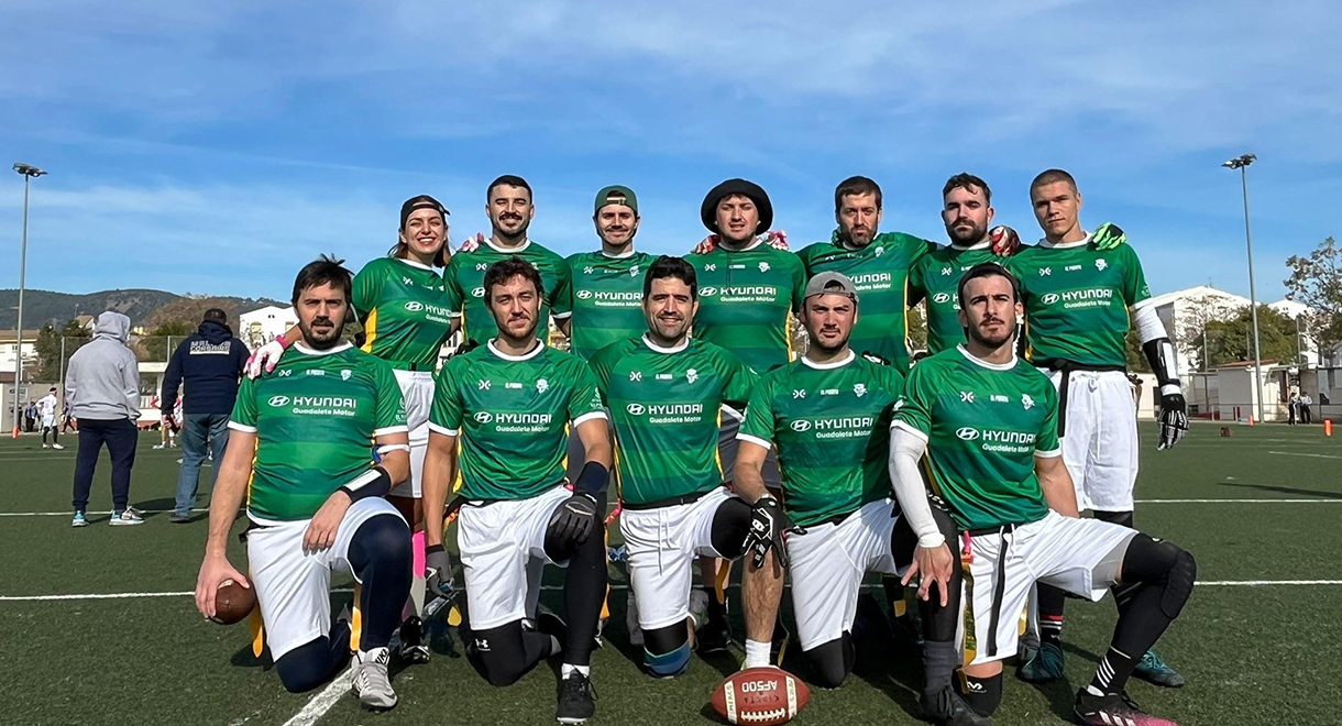 El Puerto Mercenarios, subcampeón de la Copa Andaluza de Flag Football