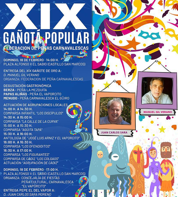 Carnaval. XIX Gañotá Popular