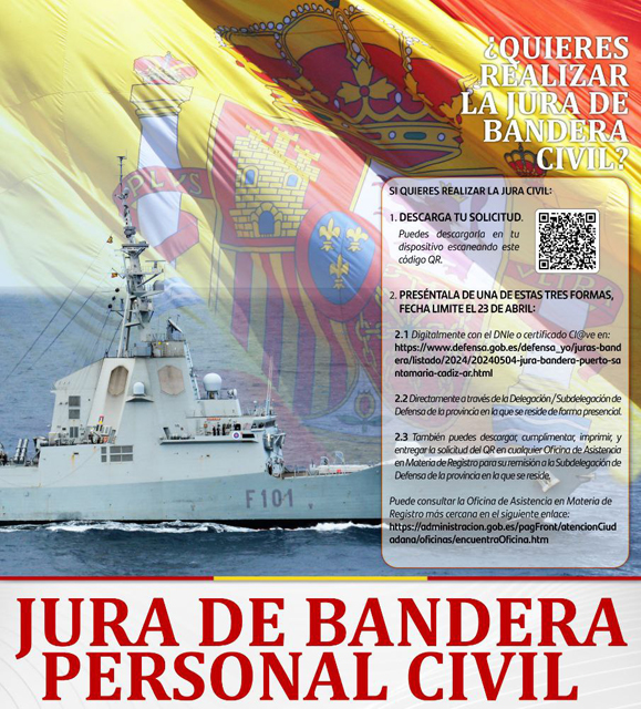 Jura de Bandera para personal civil