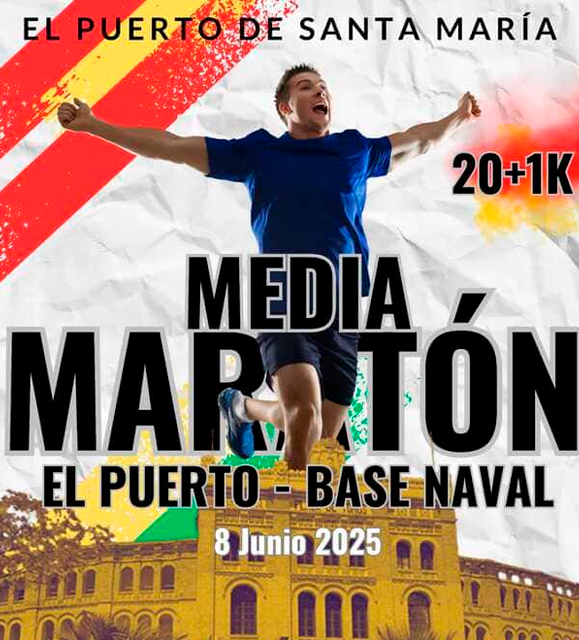 Media Maratón El Puerto - Base Naval