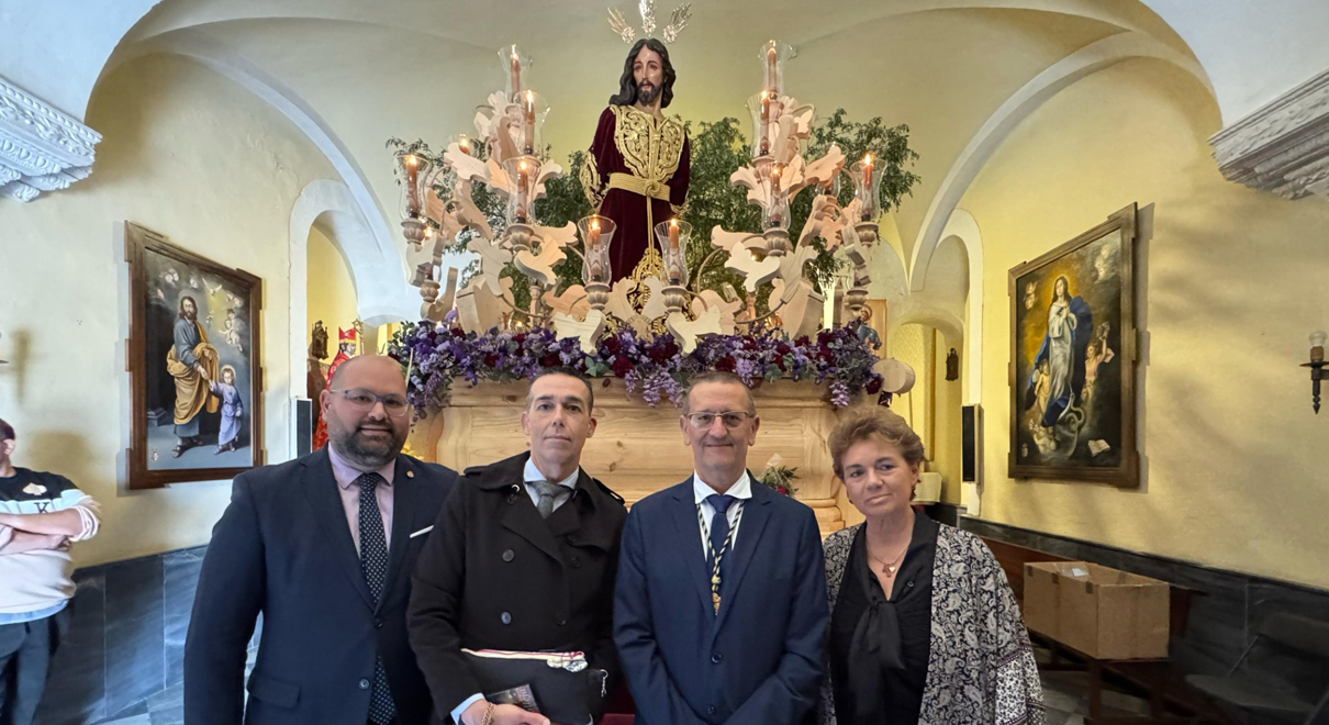 Lunes Santo. Hermandad de Nuestro Padre Jesús en su Prendimiento, que se estrena en la Semana Santa de El Puerto de Santa María
