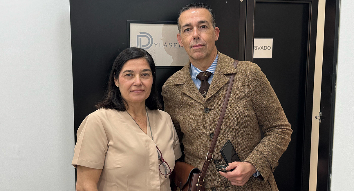 El teniente de alcalde David Calleja visita Dyláser, nuevo centro de estética láser ubicado en la avenida de la Libertad