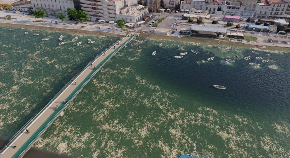 Adjudicada la construcción de la segunda pasarela peatonal sobre el Guadalete