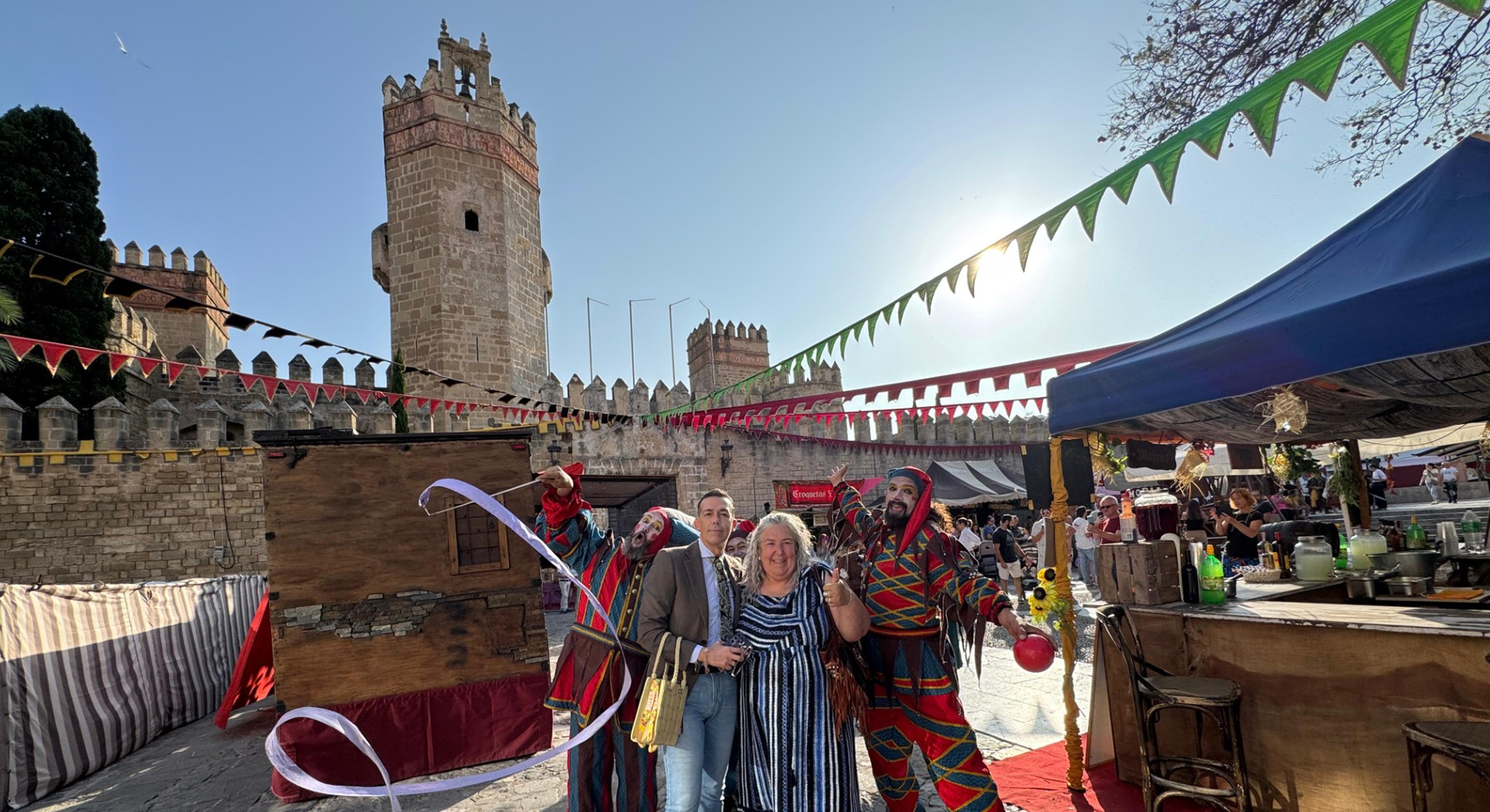 David Calleja inaugura el Mercado Medieval que transforma el centro histórico en un viaje al pasado