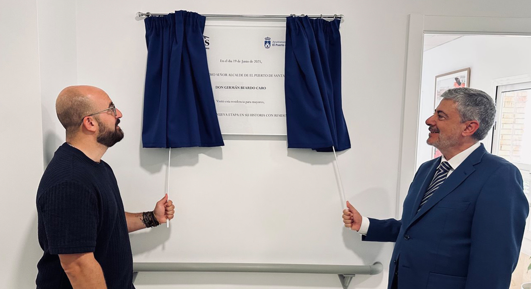 El alcalde de El Puerto de Santa María inaugura la nueva etapa de la Residencia Reifs