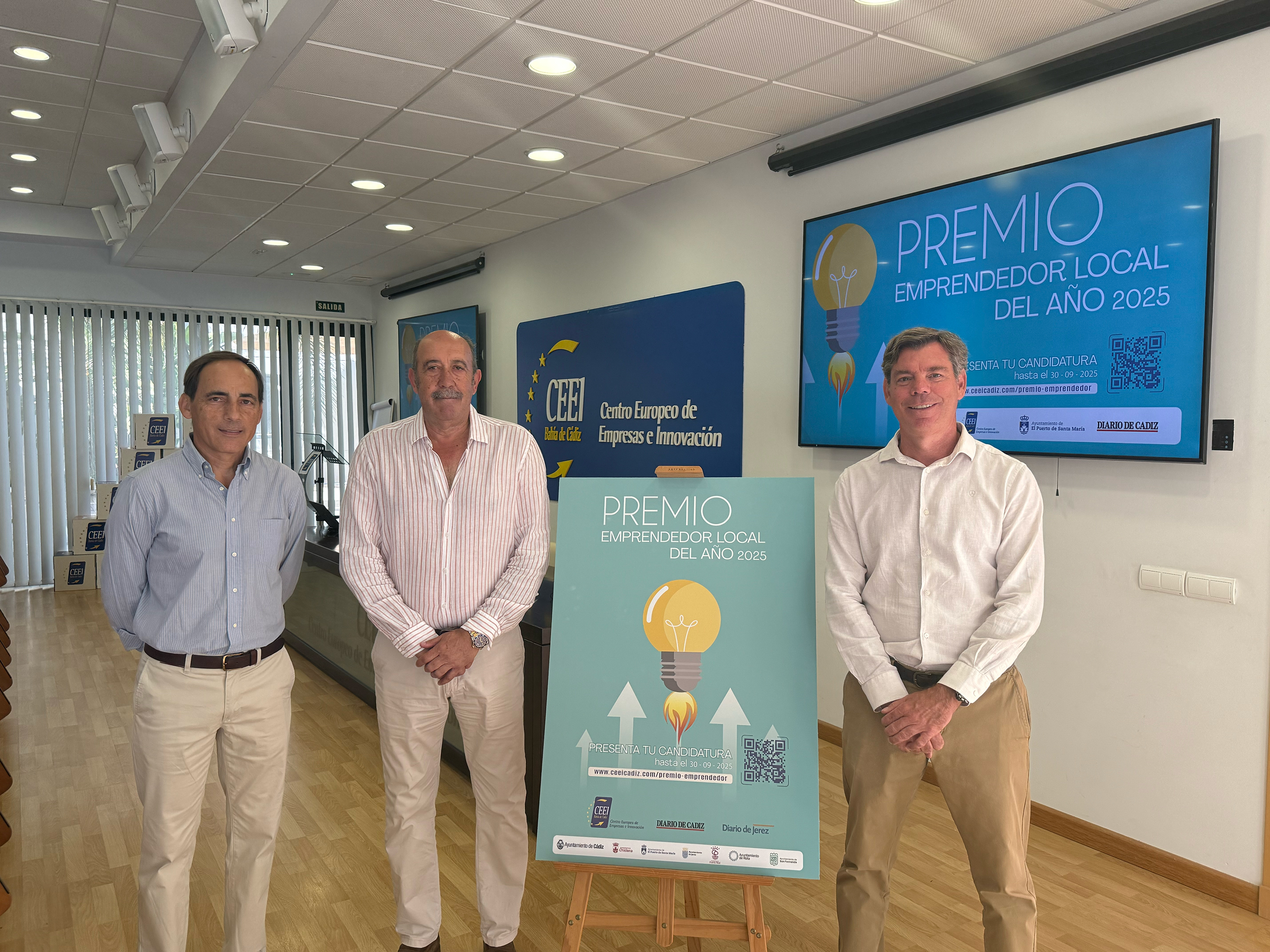 Presentada la Convocatoria del II Premio Emprendedor Local del Año en El Puerto de Santa María Presentada la Convocatoria del II Premio Emprendedor Local del Año en El Puerto de Santa María