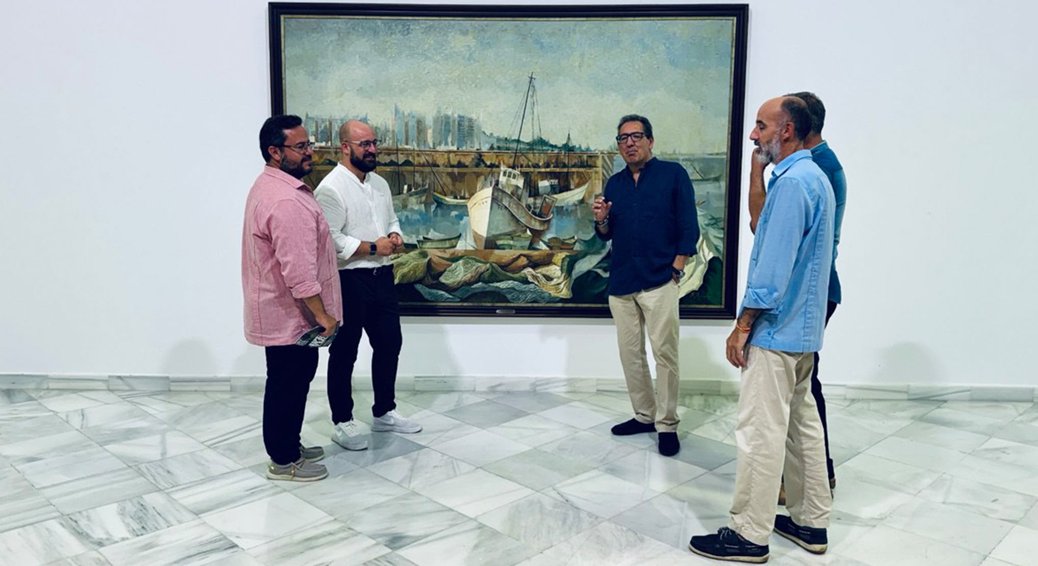 El Puerto de Santa María acoge la exposición 'Espejos de Sol y Sal', un viaje por la pintura gaditana de finales del siglo XX