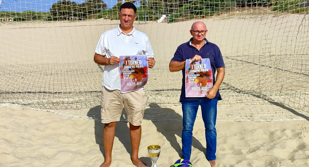 La playa de La Puntilla acogerá el 15 de agosto el I Torneo de Fútbol Playa Ciudad de El Puerto