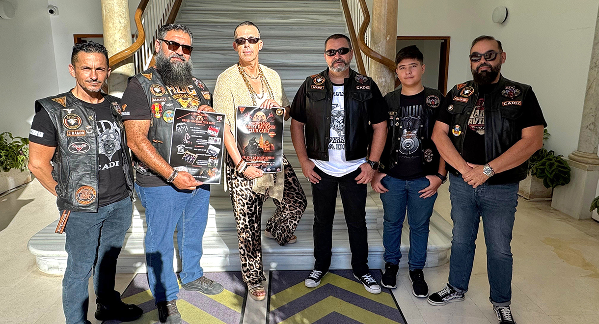 La VII Concentración de Harley Davidson Club Cádiz vuelve a El Puerto, del 26 al 28 de septiembre en la Plaza del Castillo de San Marcos