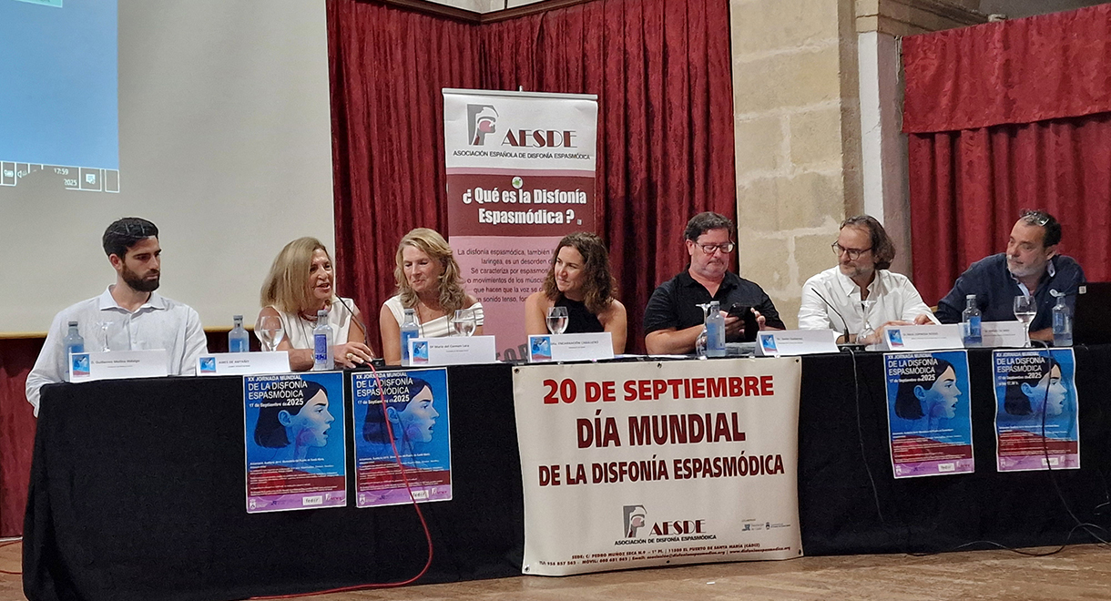 La XX Jornada Mundial de la Disfonía Espasmódica aborda los avances en el tratamiento de la enfermedad