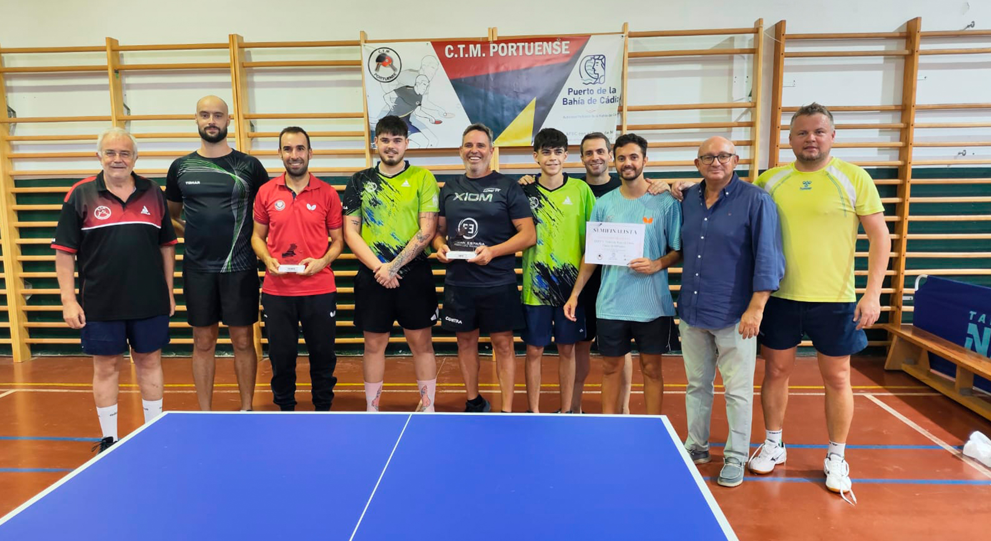 El deporte base y la élite se dan la mano en el XXXVIII Trofeo Ciudad de El Puerto organizado por el CTM Portuense