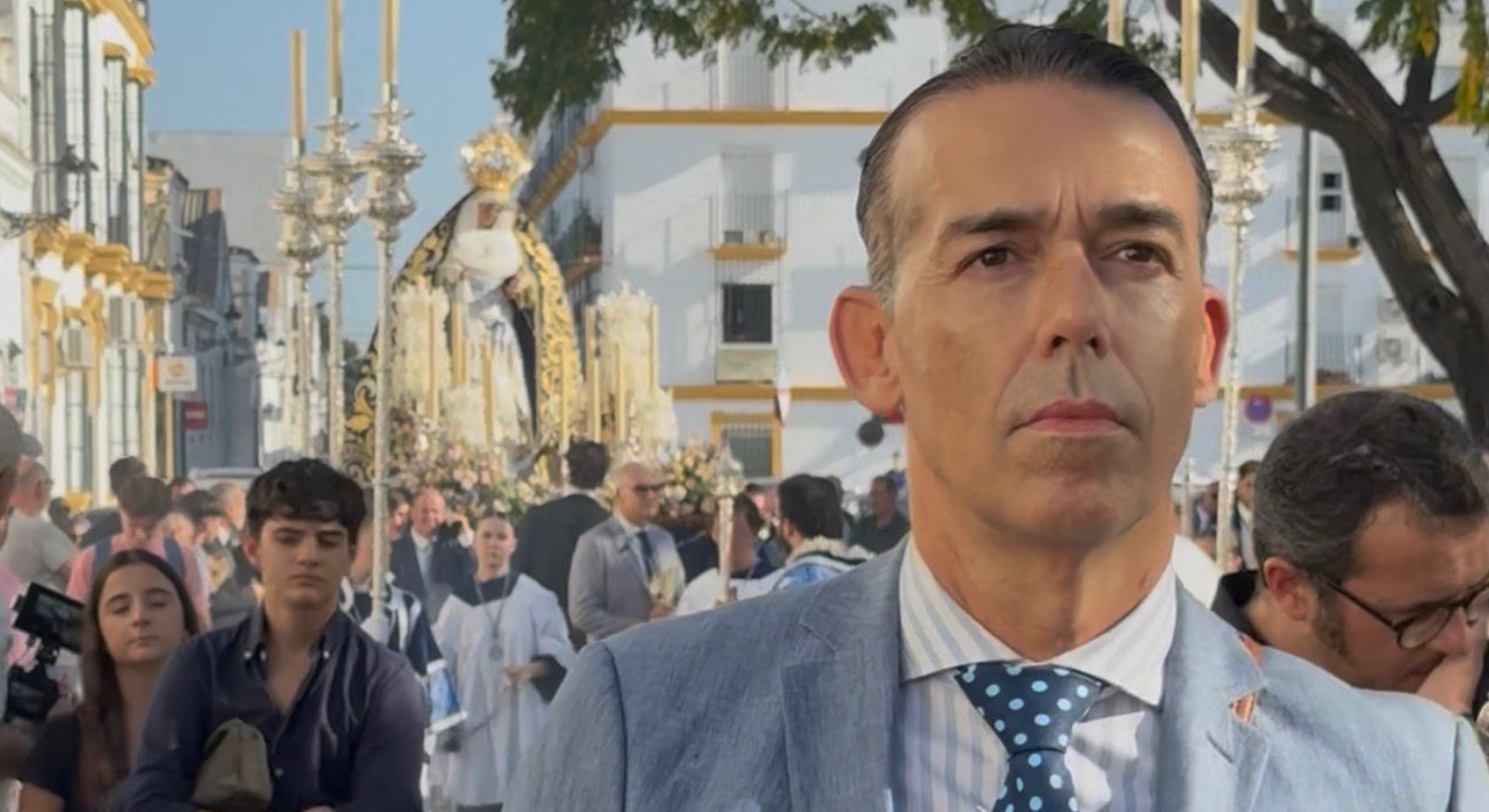 La Hermandad del Olivo realizó el segundo traslado de la Virgen de los cinco previstos con motivo del Año Jubilar de la Esperanza