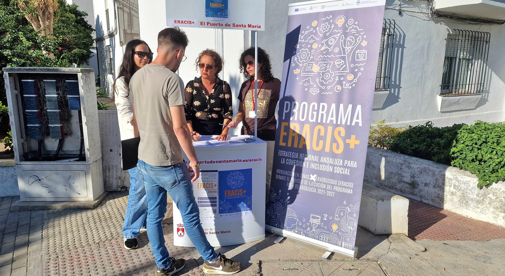 El Ayuntamiento difunde la Estrategia ERACIS+ en la barriada de Sudamérica