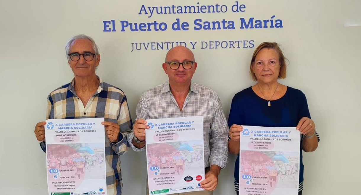 La X Carrera Popular y Marcha Solidaria, que organiza la ONG Nueva Bahía, se celebrará el domingo 16 de noviembre