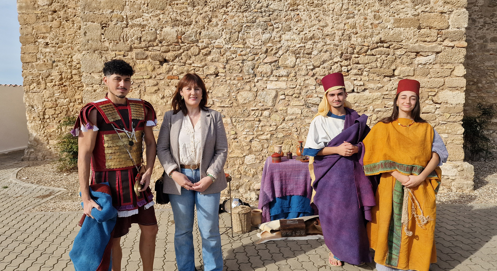 #ElPuerto de Santa María – El Puerto celebra el Día Mundial del Enoturismo en una visita con recreación histórica en el yacimiento arqueológico de Doña Blanca