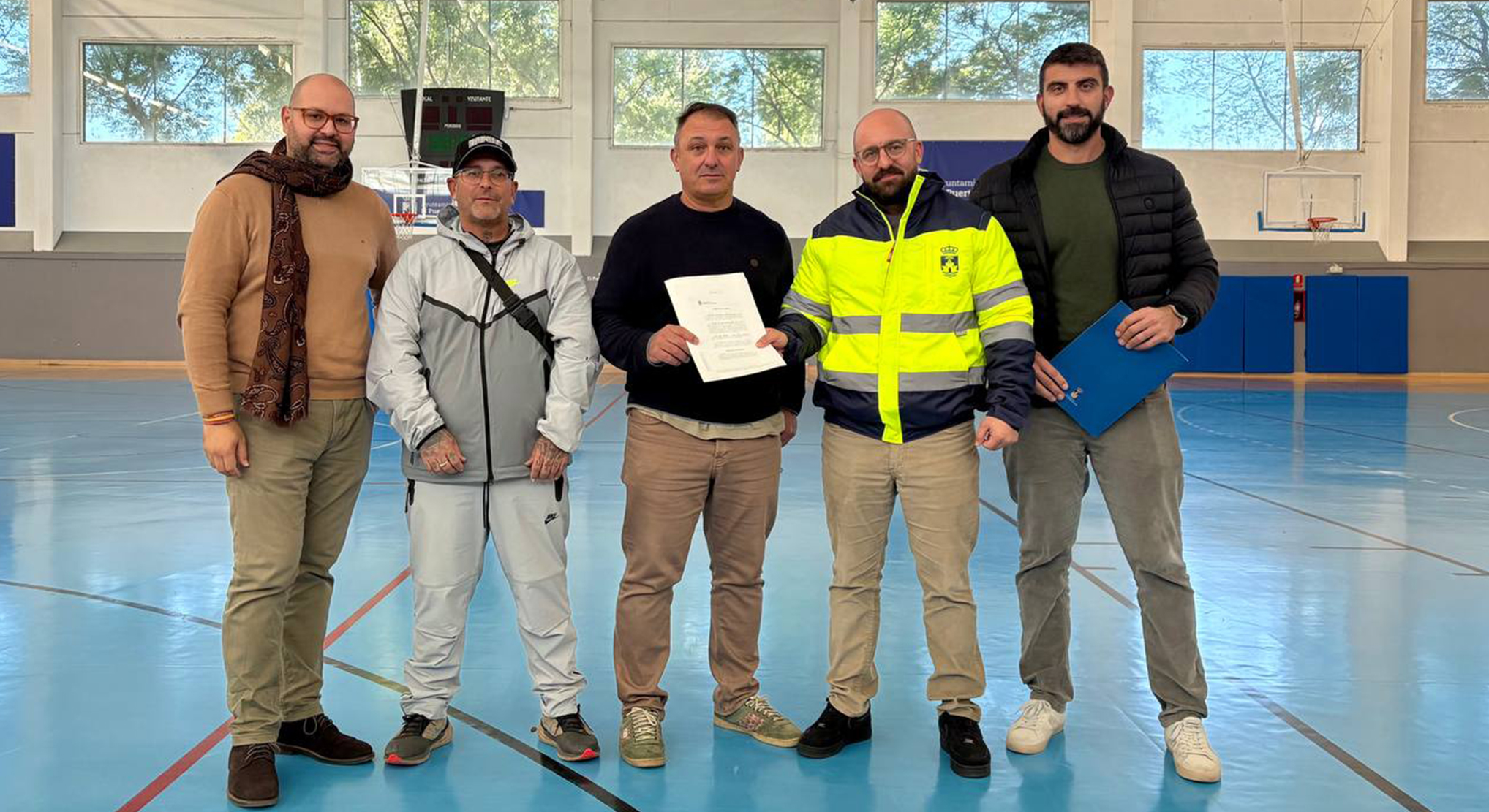 Germán Beardo firma el nuevo contrato de mantenimiento deportivo con un 50% más de presupuesto