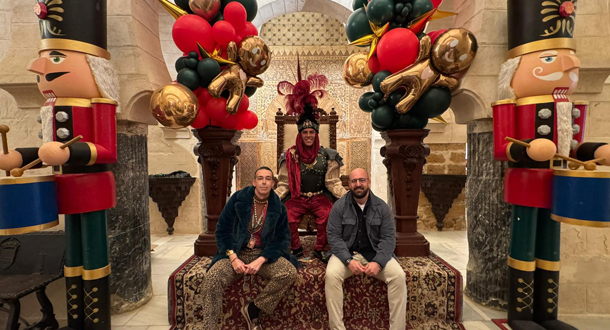 Más de un millar de personas visitan al Gran Visir de El Puerto en el Castillo de San Marcos en su primera jornada