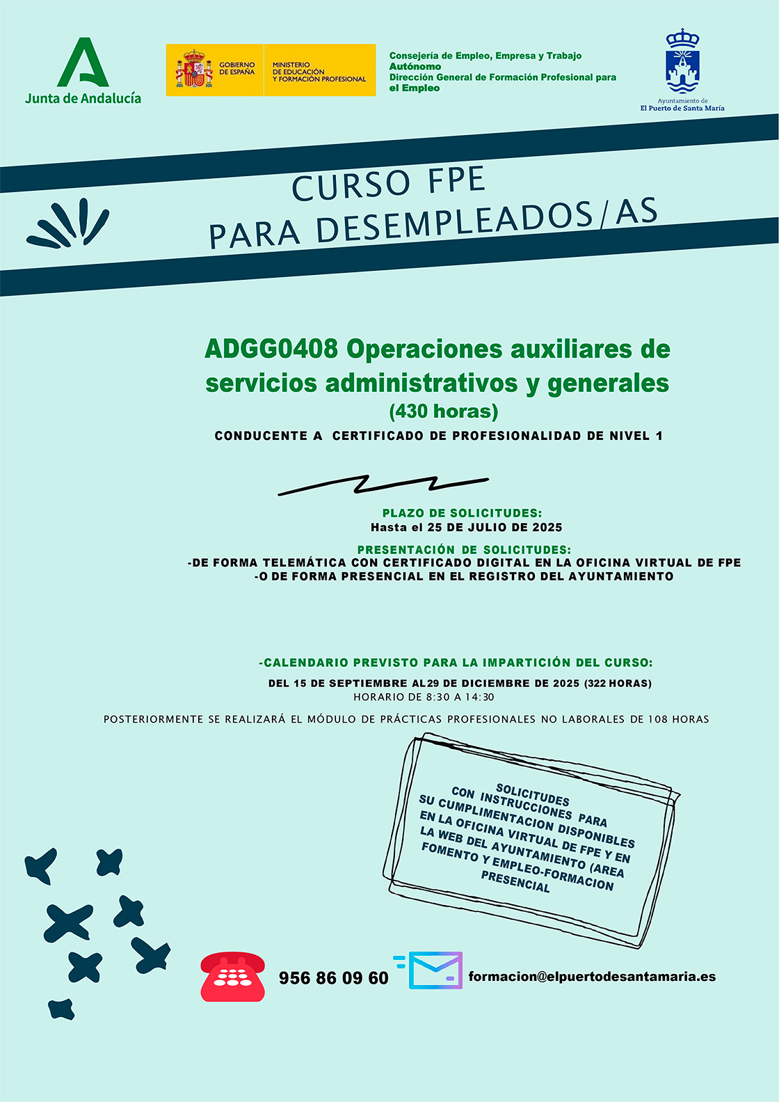 OPERACIONES AUXILIARES DE SERVICIOS ADMINISTRATIVOS Y GENERALES