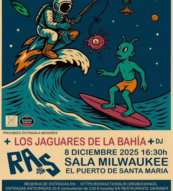 Rock Action Sur · The Chevelles + Jaguares de la Bahía