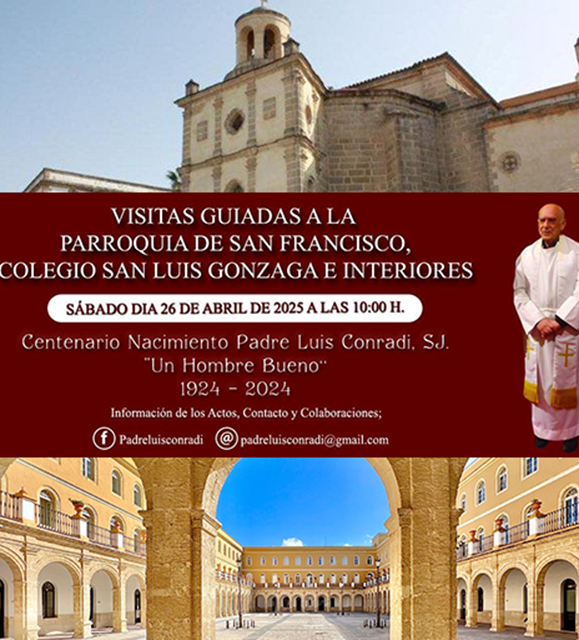 Visitas guiadas a la Parroquia de San Francisco, al Colegio San Luis Gonzaga e interiores Visitas guiadas a la Parroquia de San Francisco, al Colegio San Luis Gonzaga e interiores