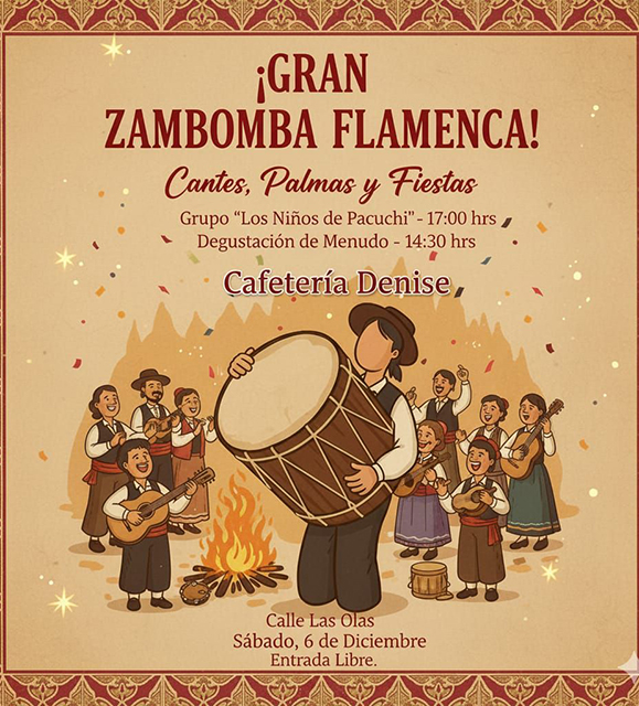 Gran zambomba Flamenca. Los Niños de Pacuchi