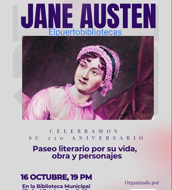 250º de Jane Austen. Paseo literario por su vida, obra y personajes