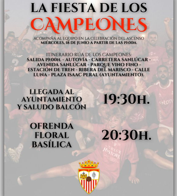 Racing Club Portuense · La Fiesta de los Campeones