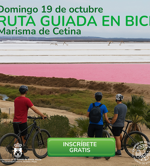 Ruta Guiada en Bici. Marisma de Cetina y Dehesa de las Yeguas