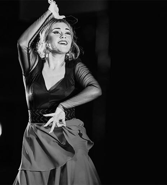 Flamenco. Elena Arias, Sebastián Sánchez y Emilio Florido