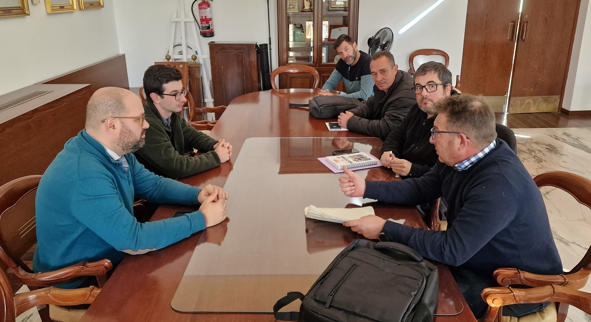 El Ayuntamiento muestra su apoyo a los trabajadores de Aqualia para seguir mejorando el servicio