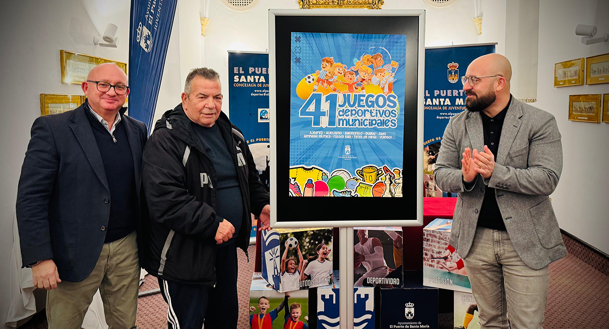 Germán Beardo presenta los Juegos Deportivos Municipales, 41 ediciones formando en deporte, valores y futuro