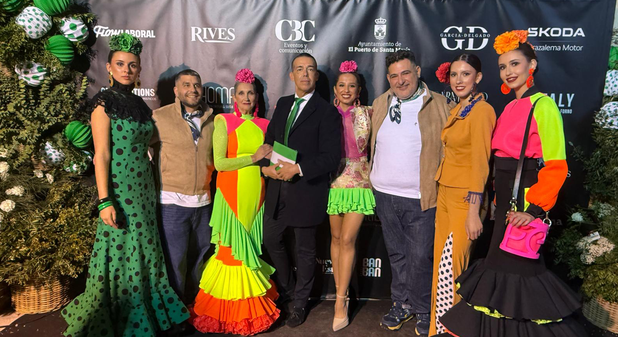 La V Pasarela El Puerto Flamenco continúa su brillante andadura en el Monasterio de la Victoria
