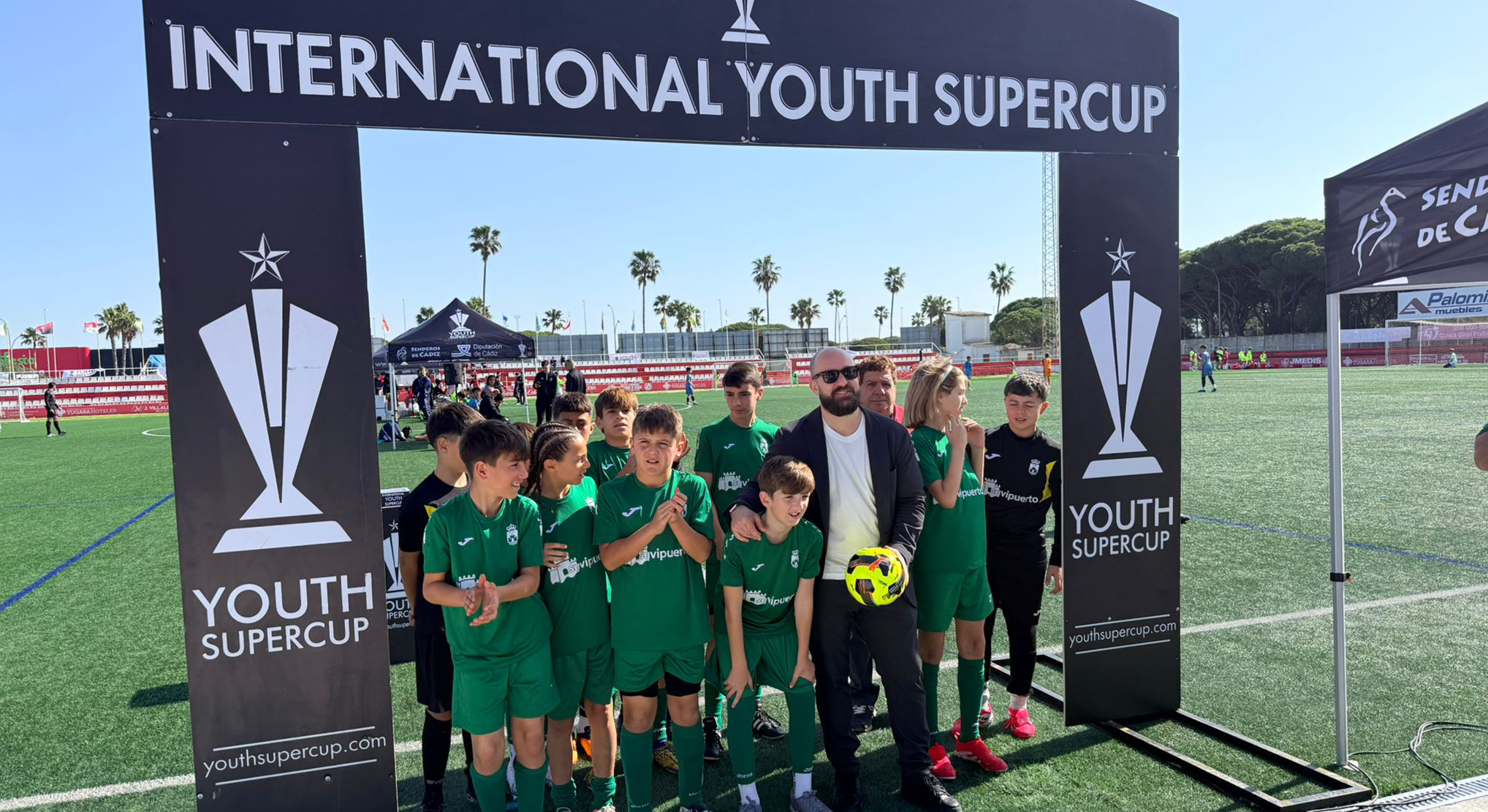 El II Torneo de Fútbol Base 'Ciudad de El Puerto Joaquín Sánchez' consolida a la ciudad como referente del fútbol base andaluz