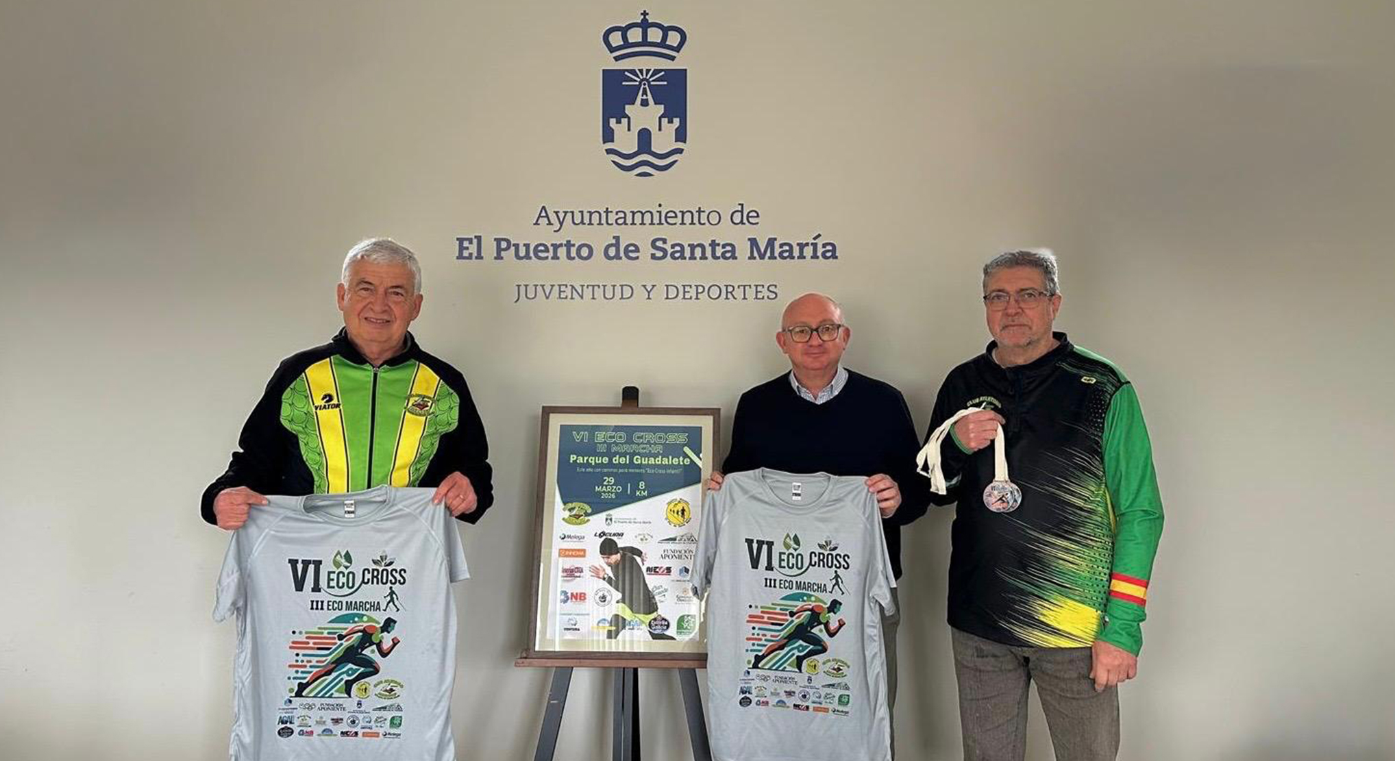 El Puerto acogerá la 'VI Eco Cross del Parque del Guadalete' y la 'III Marcha Parque del Guadalete' el 29 de marzo