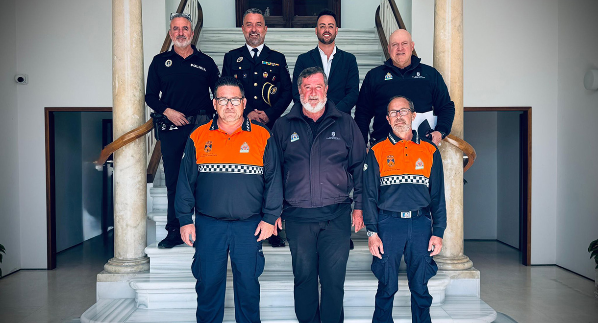 El Puerto refuerza la estructura de mando de Protección Civil con el nombramiento de un nuevo Jefe y Subjefe de la Agrupación de Voluntarios