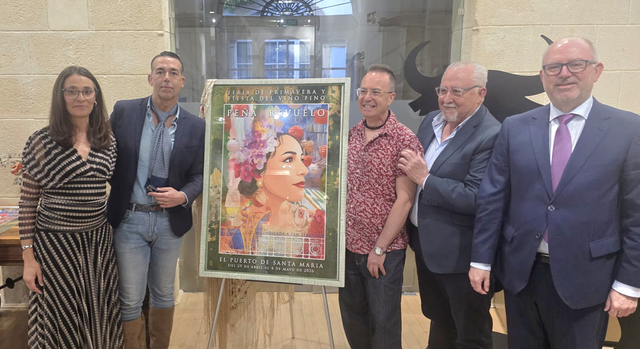 La caseta 'Revuelo' presenta su cartel para la Feria de Primavera