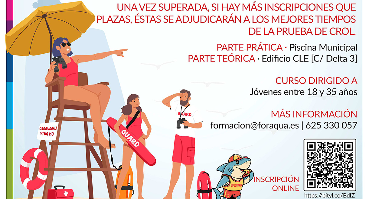 La concejalía de Juventud de El Puerto impulsa un curso gratuito de socorrismo y primeros auxilios para mejorar la empleabilidad juvenil