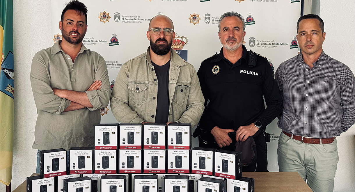 El Puerto refuerza la seguridad ciudadana con la incorporación de 75 Cámaras Personales para la Policía Local
