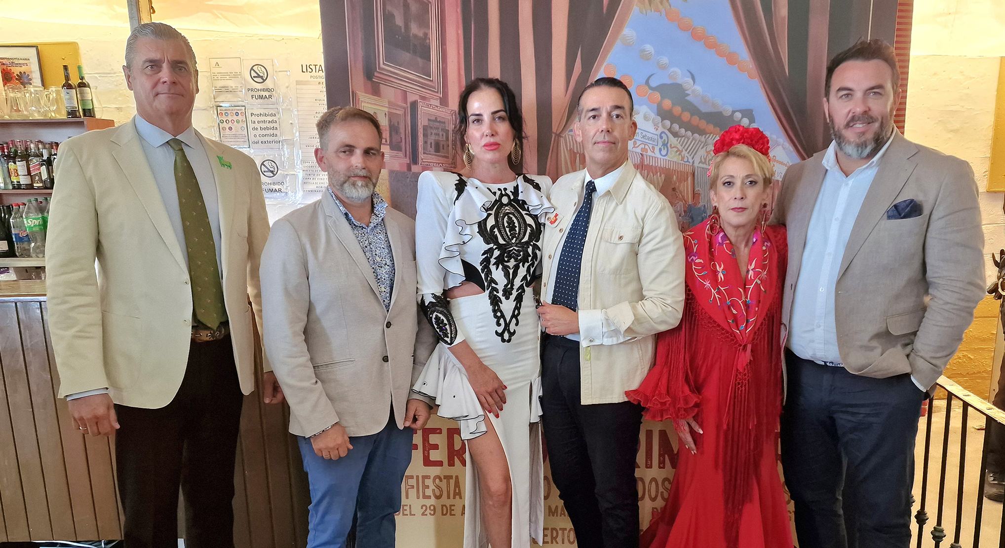 'M'Encantaría', 'Por estos ratitos' y 'La Charanga', premiadas en el tradicional Concurso de Casetas de la Feria de El Puerto 2026