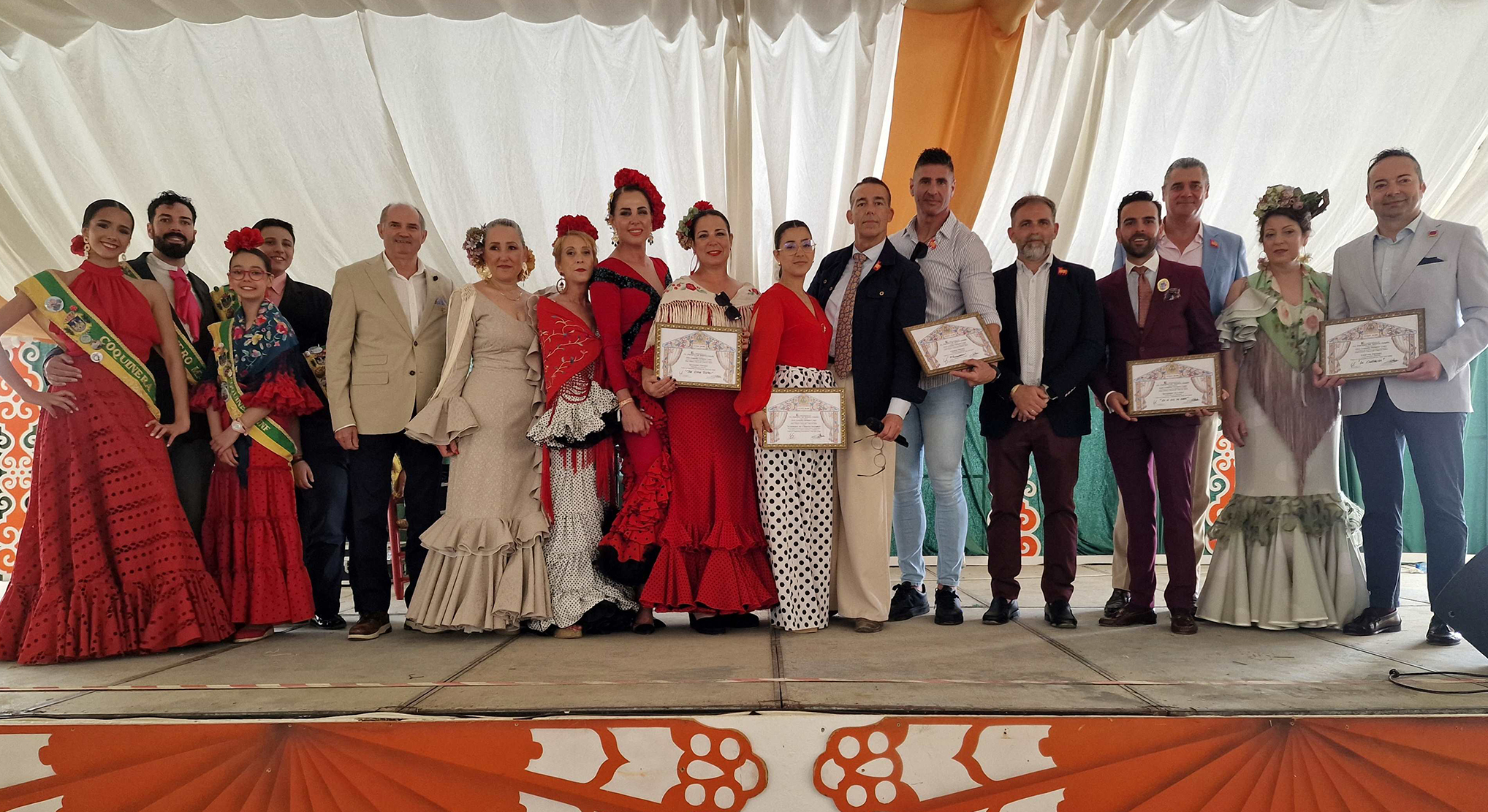 La concejalía de Fiestas entrega los premios del Concurso de Casetas de la Feria de Primavera y Fiesta del Vino Fino 2026